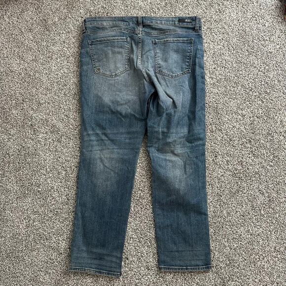 KUT from the Kloth medium wash Catherine ankle straight leg jeans size 12 - Picture 4 of 11